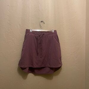 All in Motion Mauve Skort with Elastic Waist